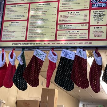 Big B's Barbecue - Current menu Dec 2023 - Barbeque Near Me - Fullerton, California