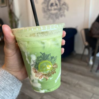 Phin Smith - Banana cream matcha : seasonal flavor - Coffee & Tea Near Me - Garden Grove, California Phin Smith - Banana cream matcha : seasonal flavor - Coffee & Tea Near Me - Garden Grove, California