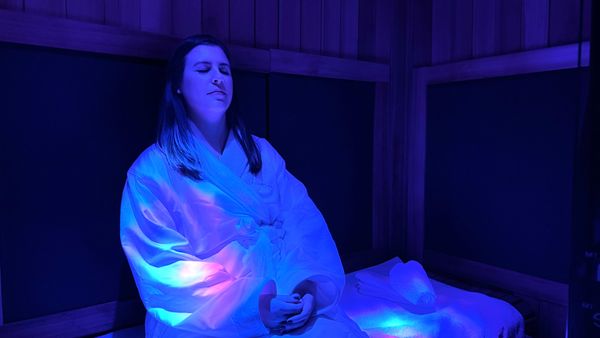 Sunlighten Sauna - Full Spectrum Sauna therapy has amazing benefits for many aspects of our lives. Infrared is a gentle, soothing and therapeutic heat. Our Sunlighten Sauna suite features your very own elegant shower and access to your own personal profile with our built-in touch screen. This allows you to customize your sauna experience to fit your needs!
Benefits Include:
- anti-aging health benefits
- deep-tissue sweat
- burn upwards of 600 calories while you relax
- decrease pain and muscle spasms
- speed up recovery time
- decreases chronic pain conditions
- increases blood flow, lowers blood pressure and helps circulation
- significantly stimulate blood flow up to twice the normal rate
- stimulate collagen production to reduce wrinkles
- helps repair wounds and prevent infection
- oxygenates the body’s cells
- aids in muscle recovery and strengthens the immune system Sunlighten Sauna - Full Spectrum Sauna therapy has amazing benefits for many aspects of our lives. Infrared is a gentle, soothing and therapeutic heat. Our Sunlighten Sauna suite features your very own elegant shower and access to your own personal profile with our built-in touch screen. This allows you to customize your sauna experience to fit your needs!
Benefits Include:
- anti-aging health benefits
- deep-tissue sweat
- burn upwards of 600 calories while you relax
- decrease pain and muscle spasms
- speed up recovery time
- decreases chronic pain conditions
- increases blood flow, lowers blood pressure and helps circulation
- significantly stimulate blood flow up to twice the normal rate
- stimulate collagen production to reduce wrinkles
- helps repair wounds and prevent infection
- oxygenates the body’s cells
- aids in muscle recovery and strengthens the immune system