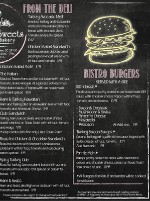 Menu photo 5 Baker's Sweets Bistro & Bakery Sumter, SC