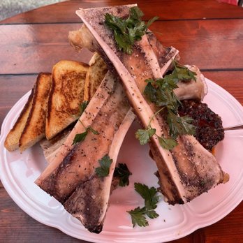 Au Cheval - Roasted Marrow Bones , Beef Cheek Marmalade & Toast - Bars Near Me - Chicago, Illinois Au Cheval - Roasted Marrow Bones , Beef Cheek Marmalade & Toast - Bars Near Me - Chicago, Illinois