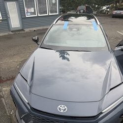 International Auto Glass & Window Tint - Huynh your replacement and calibration on a Toyota crown