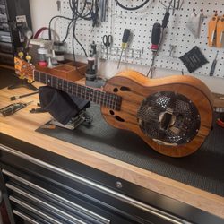 Reflection Guitars - Ukulele full restoration completed at Reflection Guitars