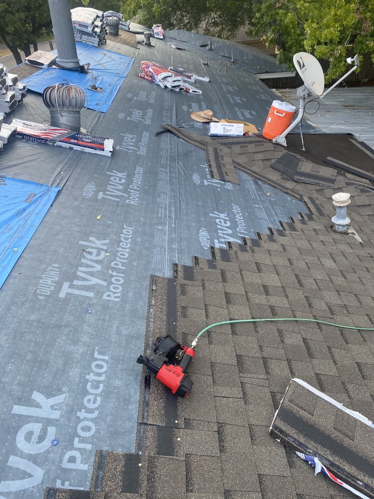 Slide of Foster roofing