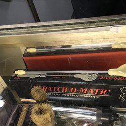 Dicker & Deal Second Hand Store - When you've just got that itch ya gotta scratch, it would be the Scrath-O-Matic Battery Powered Vibrator!!