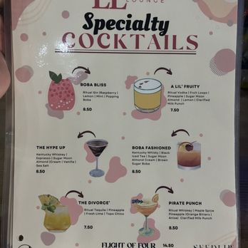 Luxe Lounge - Menu - Bars Near Me - Albuquerque, New Mexico