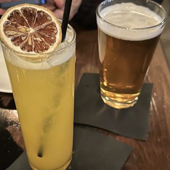 Griffin's - Sparkling passion fruit lemonade (non-alcoholic) and IPA - New American Near Me - Brea, California Griffin's - Sparkling passion fruit lemonade (non-alcoholic) and IPA - New American Near Me - Brea, California