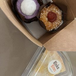 Ube Macapuno & I think the next was caramel/guava plus a slice of the buko pie Ube Macapuno & I think the next was caramel/guava plus a slice of the buko pie