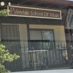 Palmdale School Of Music - Outside entry