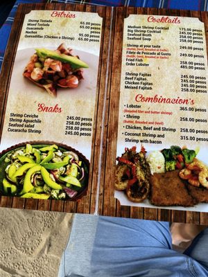 Menu photo 1 El Jacalito Puerto Vallarta, JAL Menu photo 1 El Jacalito Puerto Vallarta, JAL