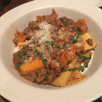Nopa - Pappardelle, Nine Hour Bolognese, Butternut Squash, Chard and Parmesan - New American Near Me - San Francisco, California Nopa - Pappardelle, Nine Hour Bolognese, Butternut Squash, Chard and Parmesan - New American Near Me - San Francisco, California