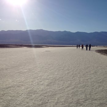 Badwater Basin - Looks like snow but is really damp salt - Landmarks & Historical Buildings Near Me - Death Valley, California