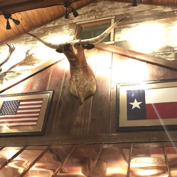 Saltgrass Steak House - Longhorn and other animal heads all over! - Steakhouses Near Me - Katy, Texas Saltgrass Steak House - Longhorn and other animal heads all over! - Steakhouses Near Me - Katy, Texas