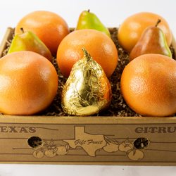 Crockett Farms Gift Fruit Shippers - Big & Sweet Comice Pears & Ruby Red Grapefruit