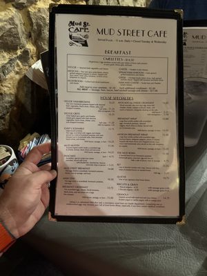 Menu photo 5 Mud Street Cafe Eureka Springs, AR