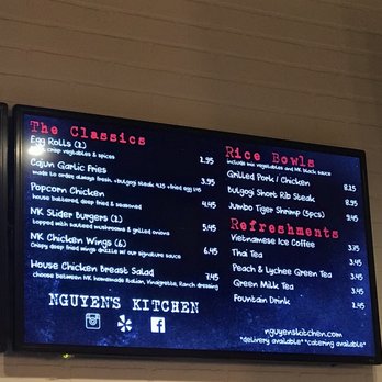 Nguyen's Kitchen - Menu - Vietnamese Near Me - Costa Mesa, California