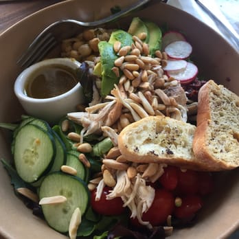 SOMA Eats - $11.91 with tax - new Greek salad: chicken + olive tapenade + mixed greens - Salad Near Me - San Francisco, California SOMA Eats - $11.91 with tax - new Greek salad: chicken + olive tapenade + mixed greens - Salad Near Me - San Francisco, California