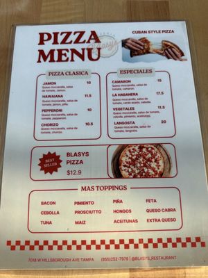 Menu photo 1 Blasys Tampa, FL Menu photo 1 Blasys Tampa, FL