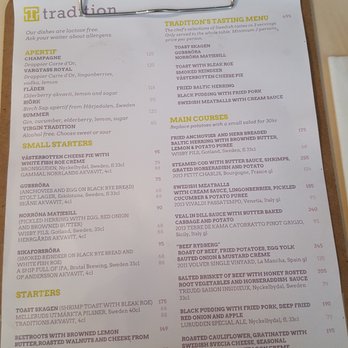 Tradition - Menu - Swedish Near Me - Stockholm, Alberta Tradition - Menu - Swedish Near Me - Stockholm, Alberta