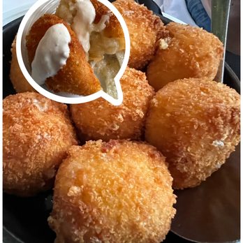 Tellers An American Chophouse - Housemade Tater Tots w/ Gruyère & Horseradish Cream  7-15-2023 - Steakhouses Near Me - Islip, New York