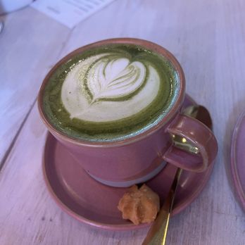 Sesame - Matcha latte - Bakeries Near Me - North Miami, Florida Sesame - Matcha latte - Bakeries Near Me - North Miami, Florida