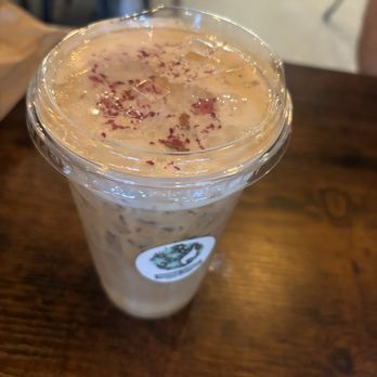 Pressed + Flower - Rose cold brew - Coffee & Tea Near Me - Azusa, California