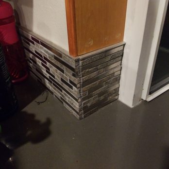 Action Installations - Had them to install the back Splash to the Cabinetry look at the way he grounded my Corners ....ridiculous - Patio Coverings Near Me