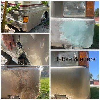 Ultimate RV Repairs - Fiberglass patch and paint - RV Repair Near Me - Anaheim, California Ultimate RV Repairs - Fiberglass patch and paint - RV Repair Near Me - Anaheim, California