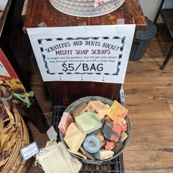 The Cow's Coop - Cows milk soap made on the premises. They smelled so good - Farmers Market Near Me - Canton, Connecticut