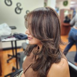 Haircut and toning of my highlights.