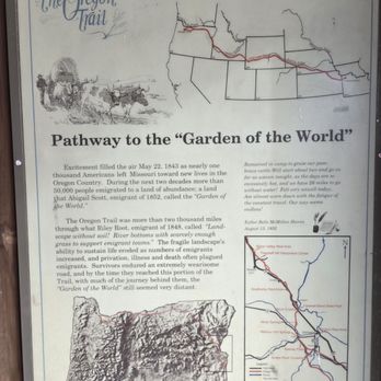 Baker Valley Rest Area - Oregon trail info - Rest Stops Near Me - Baker City, Oregon