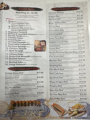 Menu photo 5 Hokkaido Ramen & sushi Fort Worth, TX