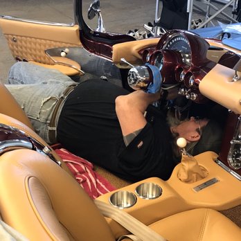 Premier Hot Rods - He barely fits......but Scott is like a mouse......I think he can get into spaces half his size - Auto Repair Near Me - Colorado Springs, Colorado Premier Hot Rods - He barely fits......but Scott is like a mouse......I think he can get into spaces half his size - Auto Repair Near Me - Colorado Springs, Colorado