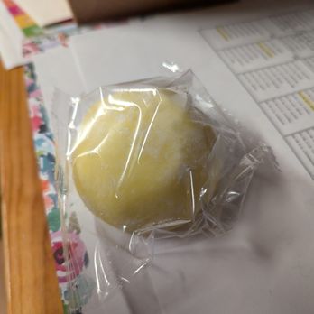 Matsuba Izakaya - mango mochi (came with 2, yummy, but $$) - Sushi Bars Near Me - Medford, Massachusetts Matsuba Izakaya - mango mochi (came with 2, yummy, but $$) - Sushi Bars Near Me - Medford, Massachusetts