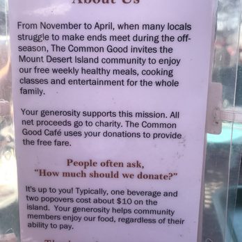 The Common Good Community - Food Banks Near Me - Southwest Harbor, Maine The Common Good Community - Food Banks Near Me - Southwest Harbor, Maine