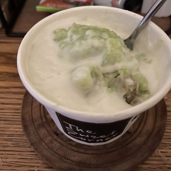 The Sweet Corner - My favorite coconut dessert with sticky rice, and pandan - Coffee & Tea Near Me - San Jose, California The Sweet Corner - My favorite coconut dessert with sticky rice, and pandan - Coffee & Tea Near Me - San Jose, California