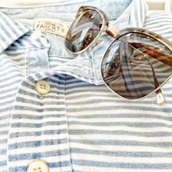 Adventures In Paradise Outfitters - Faherty Brand and Shwood sunglasses. Rum or Margaritas sold separately.  ;-)