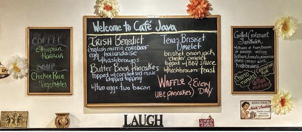 Menu photo 1 Cafe Java - Austin Austin, TX Menu photo 1 Cafe Java - Austin Austin, TX