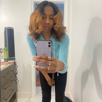 Canvas Hair Studio - My silk press - Hair Extensions Near Me - Houston, Texas