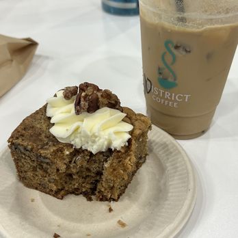 District Coffee - gluten free cake and a dirty chai - Coffee & Tea Near Me - Nashville, Tennessee District Coffee - gluten free cake and a dirty chai - Coffee & Tea Near Me - Nashville, Tennessee