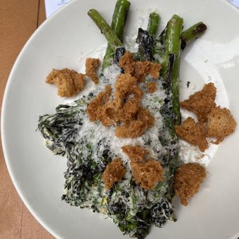 Toro - Broccoli with croutons and cheese - Tapas Bars Near Me - Boston, Massachusetts Toro - Broccoli with croutons and cheese - Tapas Bars Near Me - Boston, Massachusetts