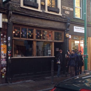 Cereal Killer Cafe - Exterior, very easy to miss if you're not looking for it. - Cafes Near Me - London, XGL Cereal Killer Cafe - Exterior, very easy to miss if you're not looking for it. - Cafes Near Me - London, XGL
