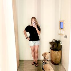 Reformation - Iris Knit Top w/ the Sutton Low Rise Shorts