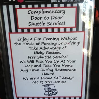 Nicky Rottens - They even pick you up and give you a ride home that's awesome! - Sports Bars Near Me - Coronado, California