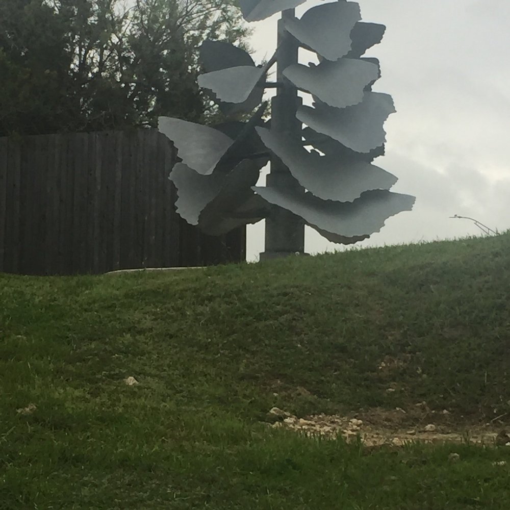 Leon Creek Greenway - Butterfly Art installation view from the trail - Parks Near Me - San Antonio, Texas Leon Creek Greenway - Butterfly Art installation view from the trail - Parks Near Me - San Antonio, Texas
