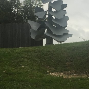 Leon Creek Greenway - Butterfly Art installation view from the trail - Parks Near Me - San Antonio, Texas Leon Creek Greenway - Butterfly Art installation view from the trail - Parks Near Me - San Antonio, Texas