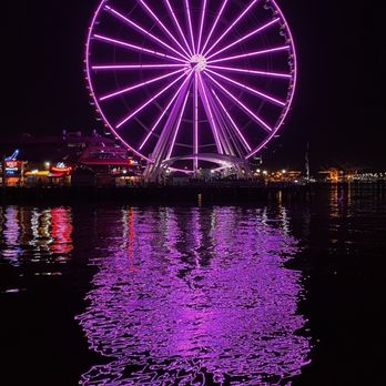 The Seattle Great Wheel - Lighting up the sky! - Amusement Parks Near Me - Seattle, Washington The Seattle Great Wheel - Lighting up the sky! - Amusement Parks Near Me - Seattle, Washington