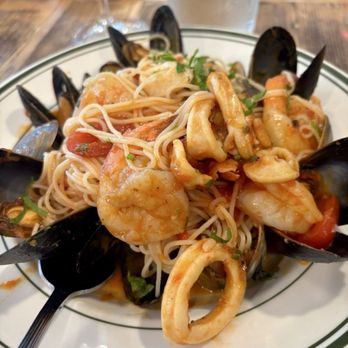 Alfredo's Italian Kitchen - Seafood Linguine with capellini instead. It was delicious and well portioned. - Italian Near Me - Newtown Square, Pennsylvania Alfredo's Italian Kitchen - Seafood Linguine with capellini instead. It was delicious and well portioned. - Italian Near Me - Newtown Square, Pennsylvania