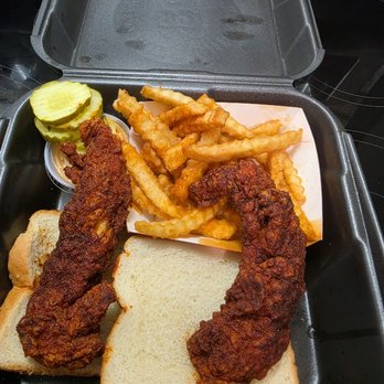 Dave's Hot Chicken - REAPER !!! Chicken tender - Chicken Shop Near Me - Miami, Florida Dave's Hot Chicken - REAPER !!! Chicken tender - Chicken Shop Near Me - Miami, Florida