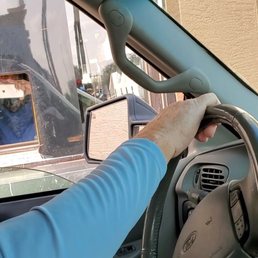This is her recording us while trying to place order she was recording instead of given us our order so we can go on our way. This is her recording us while trying to place order she was recording instead of given us our order so we can go on our way.